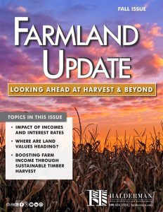 Halderman Farm Management & Real Estate Services Newsletter